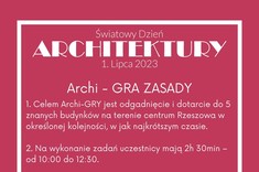 Arch-Gra zasady cz. 1.