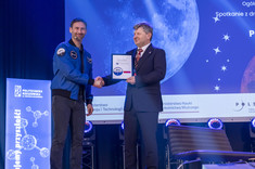 Od lewej dr inż. S. Uznański Wiśniewski, prof. P. Koszelnik