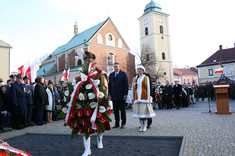 Wieniec od Politechniki Rzeszowskiej z okazji 100. rocznicy Święta Niepodległości