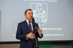 Wystąpienie marszałka Władysława Ortyla,